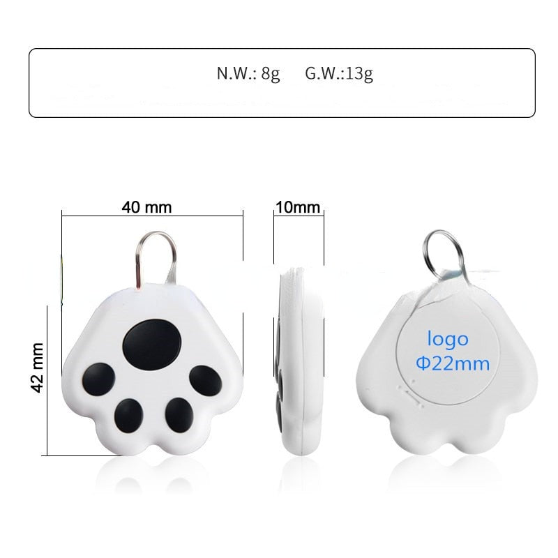 Portable Mini Pet Tracker GPS Bluetooth