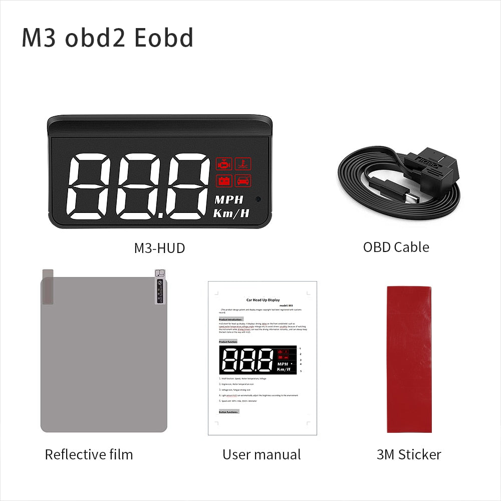 Car Projector Digital Display Speedometer