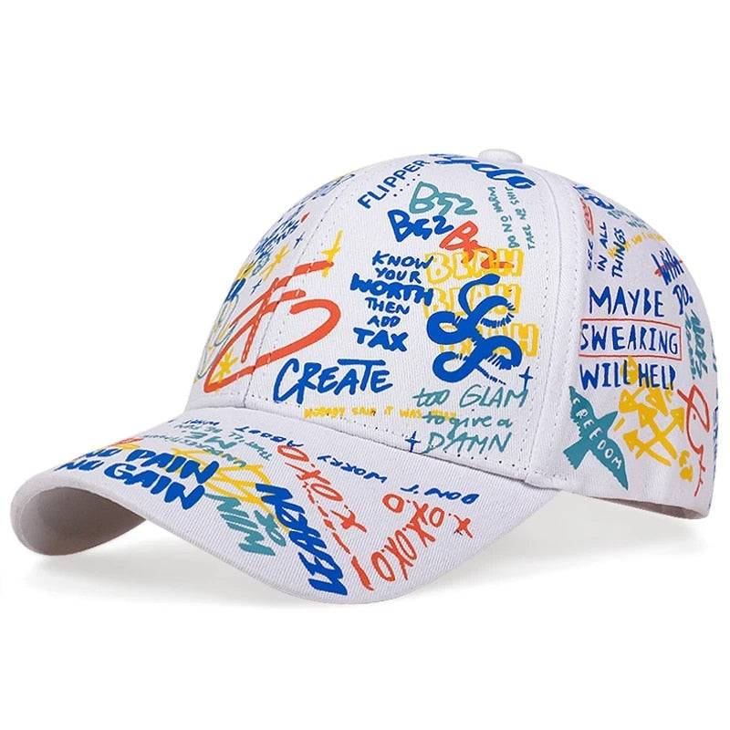 Unisex Graffiti Cap