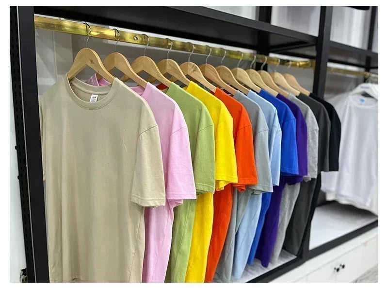 Men's Summer Essential 100% Cotton Printed Tape T-Shirt