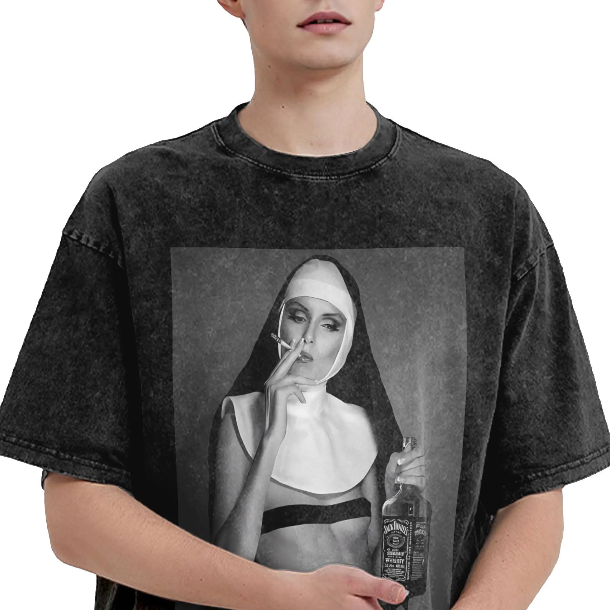 Summer Nun Smoking T-shirt