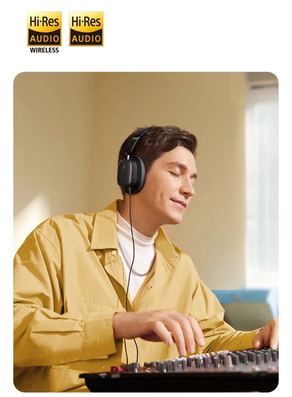 Baseus Bowie H1  Wireless Bluetooth Headphones 5.3 Noise Cancellation