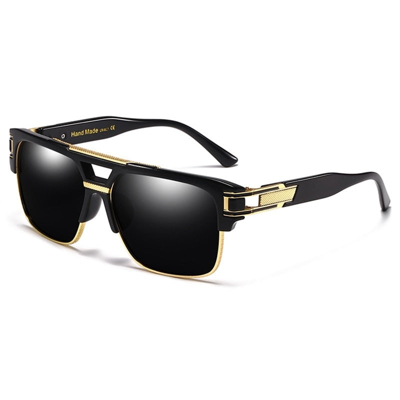 Men's Luxury Sunglasses Double Bridged