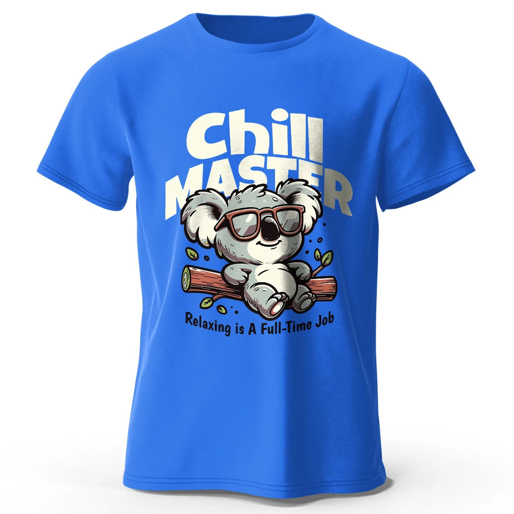 Whimsical Hand-painted Animal T-shirt 100% Cotton
