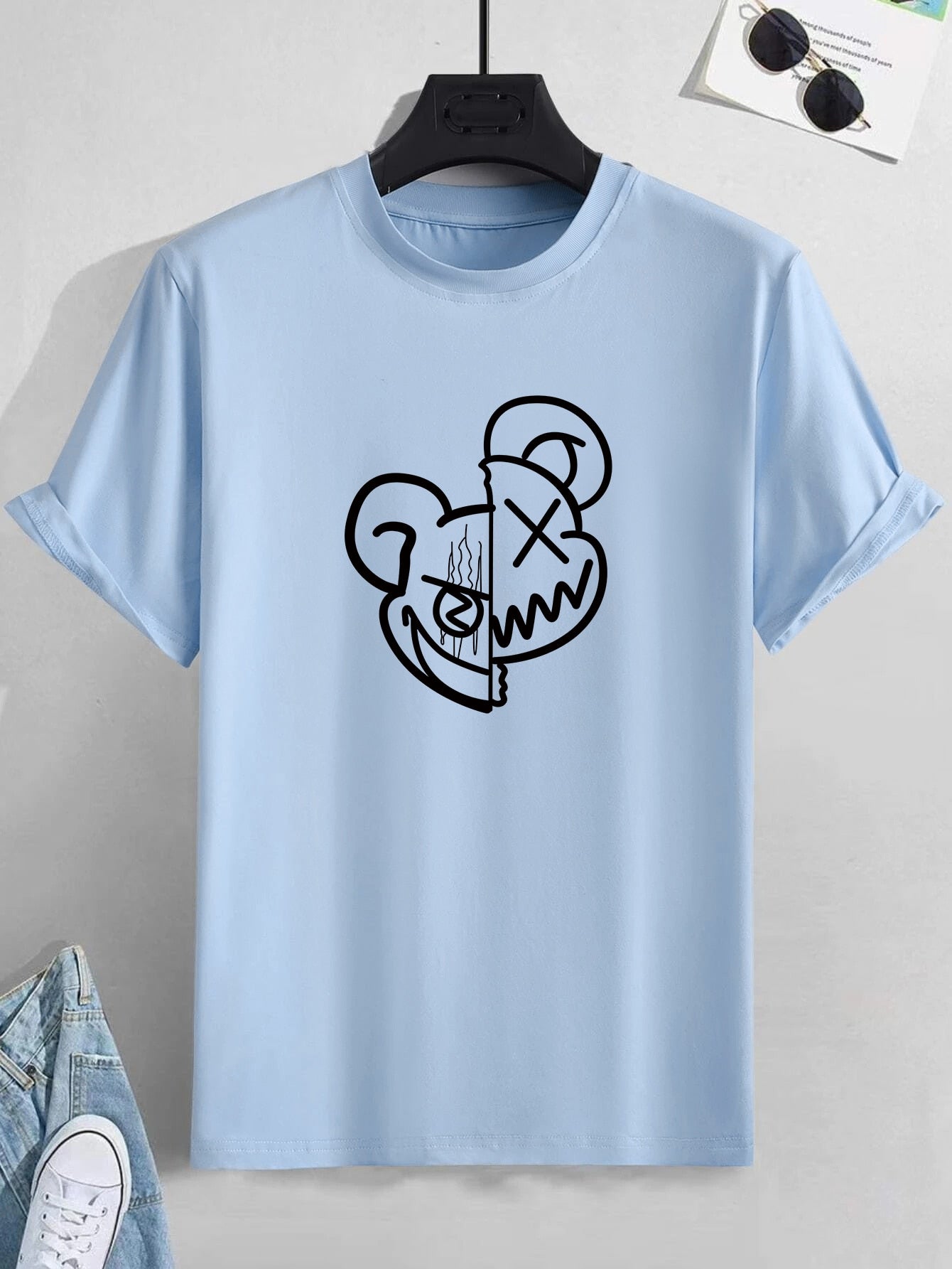 Unisex Deadmau5 Cartoon Graphic Tee