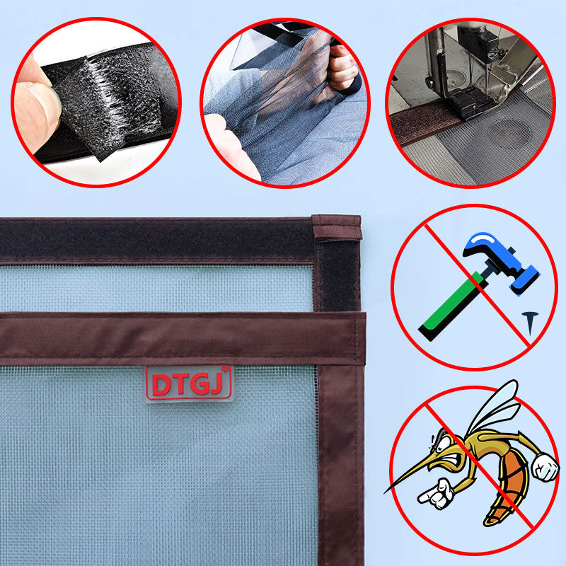 Magnetic Screen Door | Auto Closing Curtain Anti-Mosquito Bug Insect