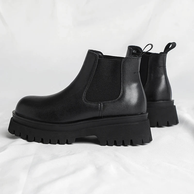 Men's Leather Chelsea Boots