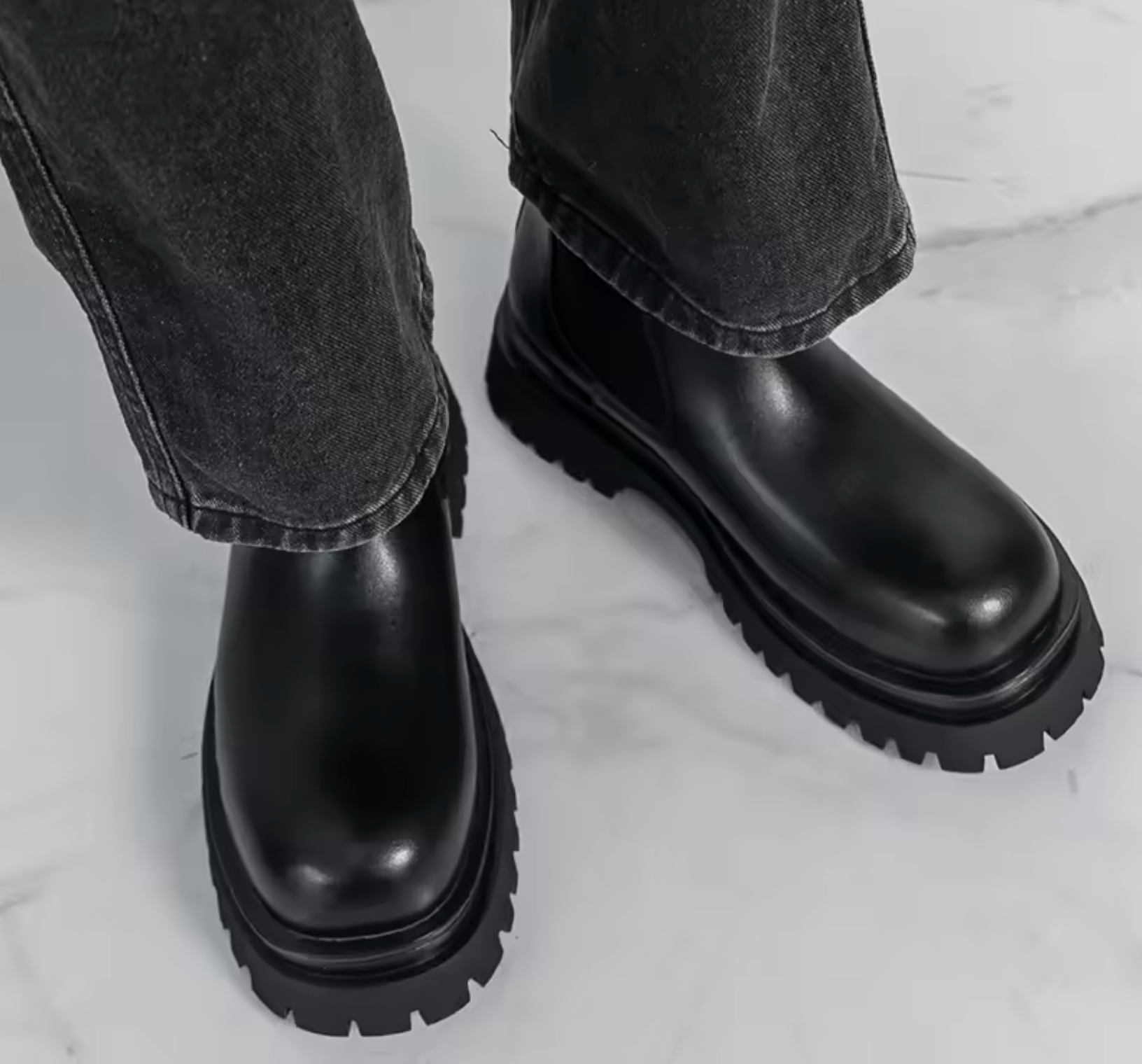 Men's Luxury Leather Chelsea Boots