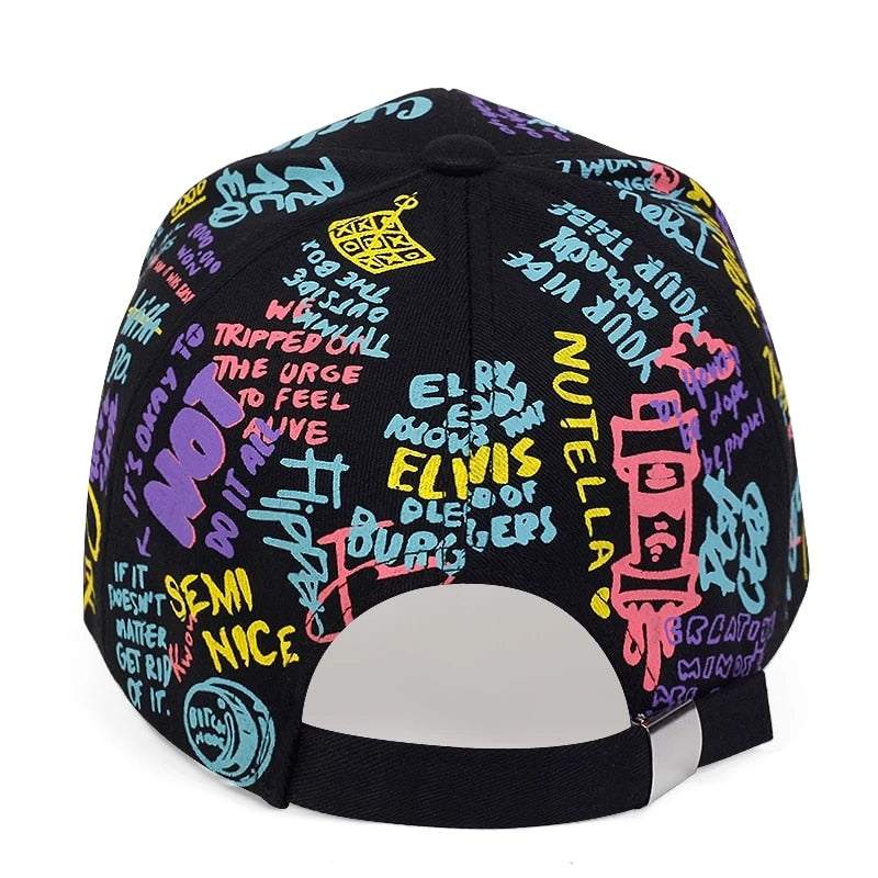 Unisex Graffiti Cap