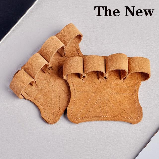 Leather Gloves weightlifting, gymnastics, unisex