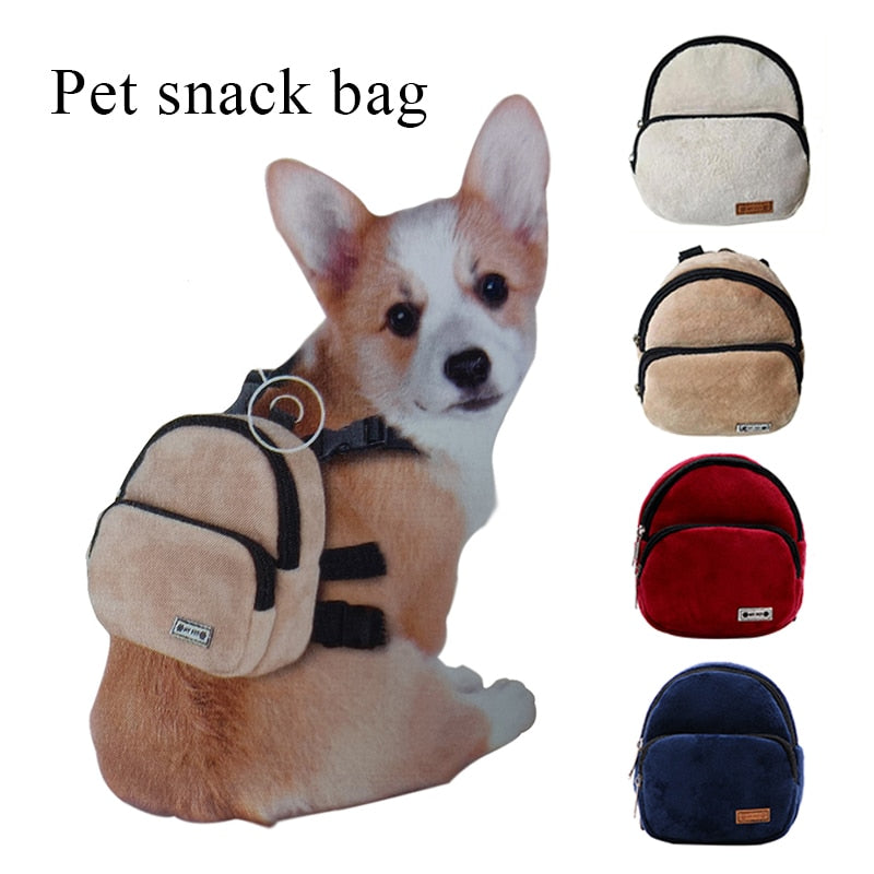 Soft Pet Backpack | Snack Bag Dog/Cat