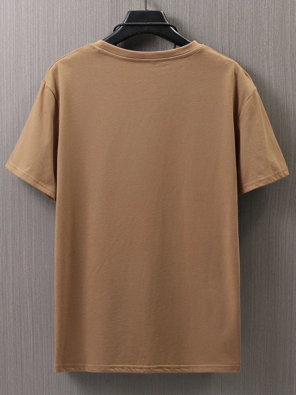 Minimalist Smile Face Style Graphic Print T Shirt