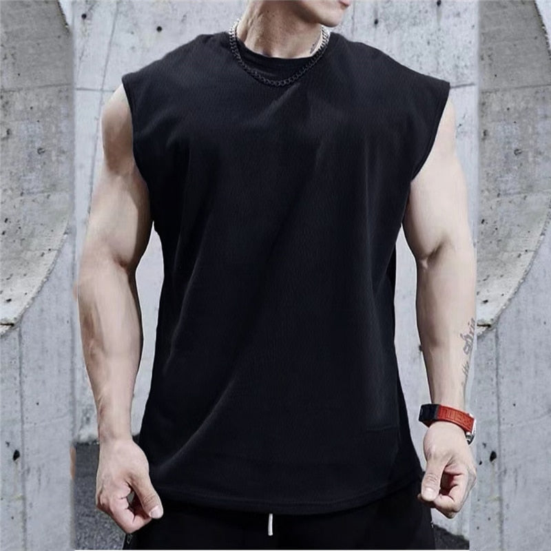 Men's Oversized Tank Top | Fitness