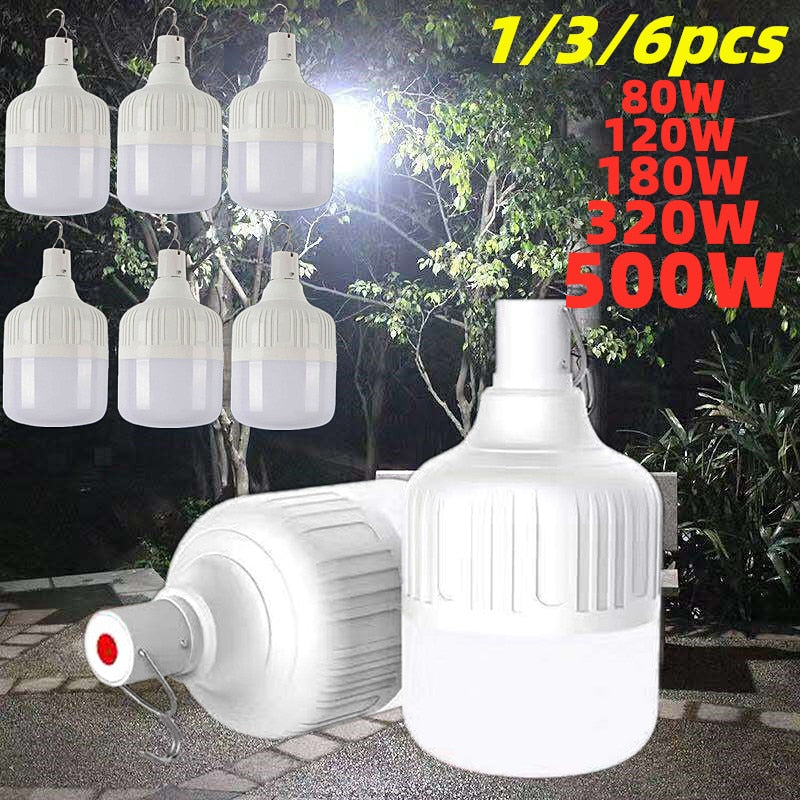 LED Emergency Rechargeable Lights