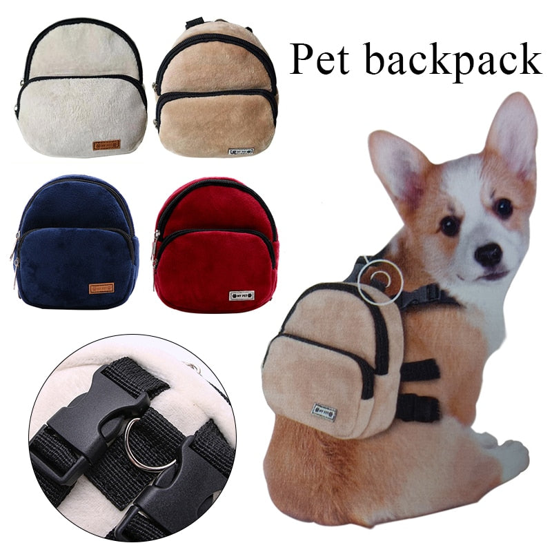 Soft Pet Backpack | Snack Bag Dog/Cat