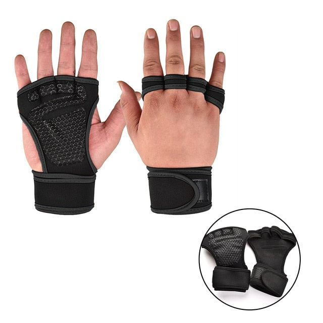 Unisex Weight Lifting Training Gloves