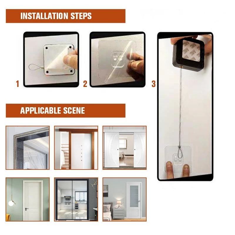 Automatic Door Closer Punch-free Sensor