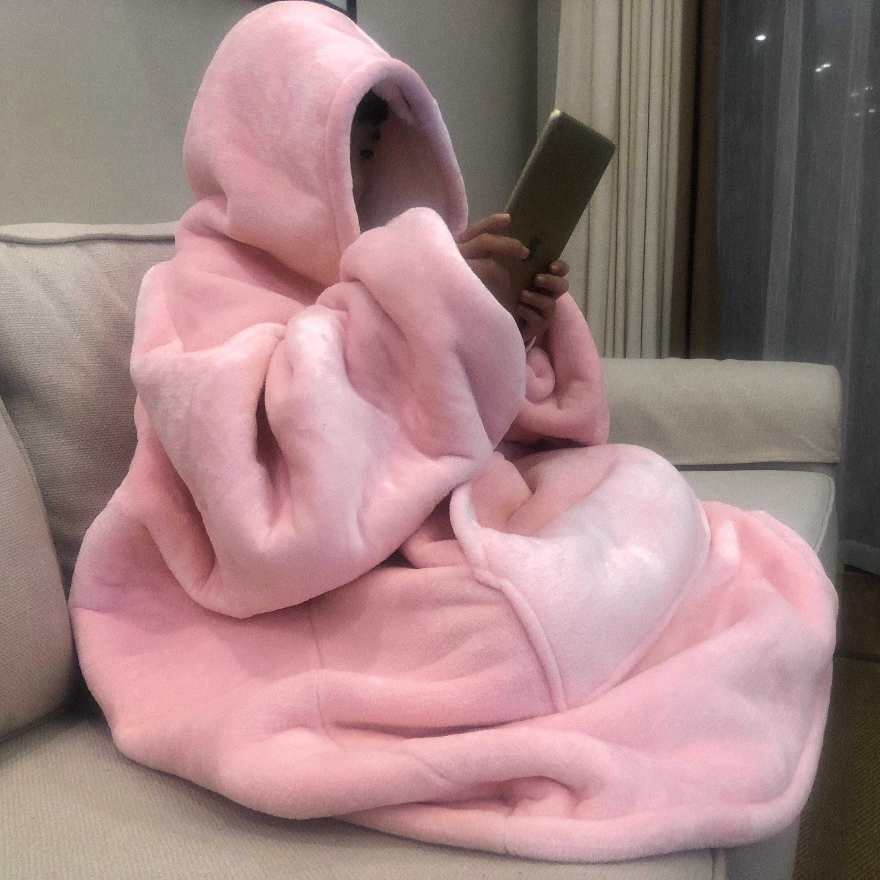 Oversized Hoodie Blanket