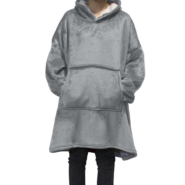 Oversized Hoodie Blanket