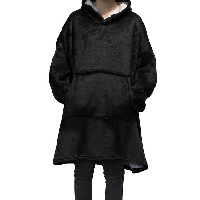 Oversized Hoodie Blanket