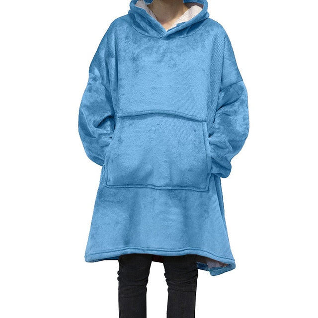 Oversized Hoodie Blanket