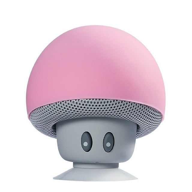 Mushroom Wireless Bluetooth Speaker Suction